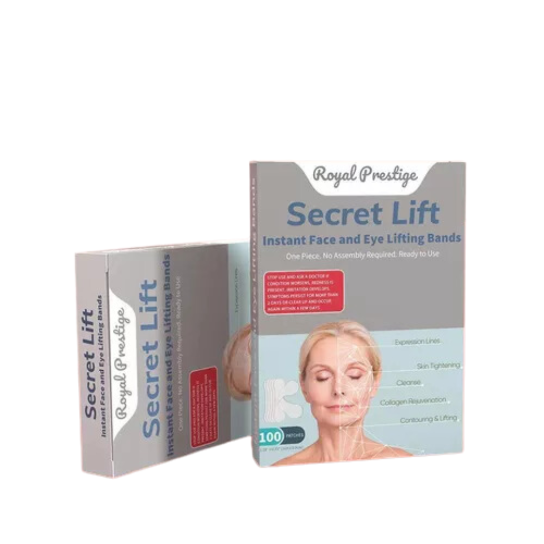 Secret Lift  Parches Antiedad  Elasticidad Y Firmeza 100 Unidades