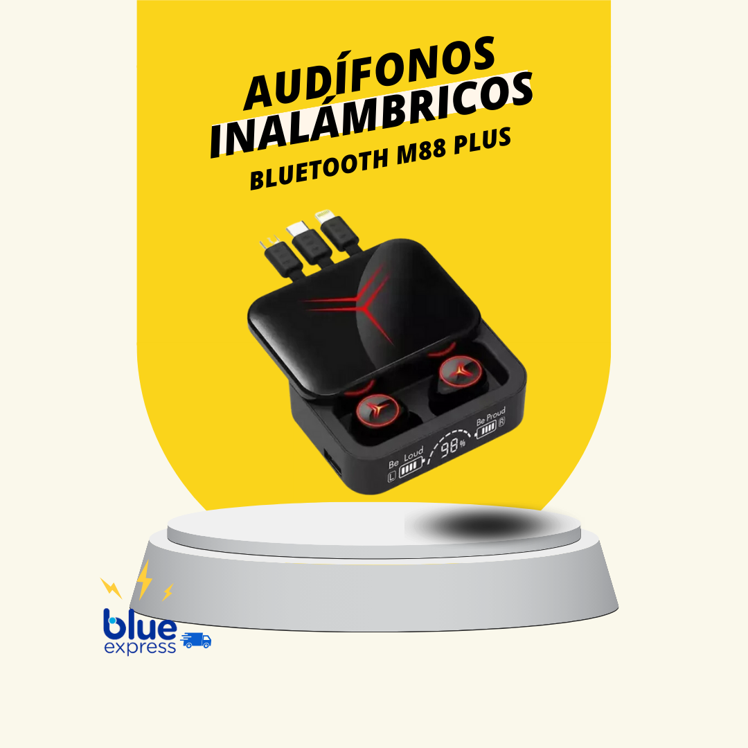 Audífonos Inalámbricos Bluetooth M88 Plus