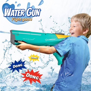 Pistola Lanza Agua eléctrica Recargable - Shark-